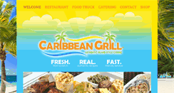 Desktop Screenshot of caribbeangrill.net